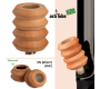 Ξύλινο Μπωλ actiTube Turn on (Βιδωτή Βάση) για Βongs - Τιμή: 9,50€