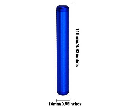 Aluminum Storage Cylinder - 11cm -  Price: 3,30€