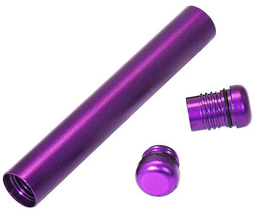 Aluminum Storage Cylinder - 11cm -  Price: 3,30€