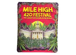 Security Mylar Zip Bag - Mile High 420 Festival