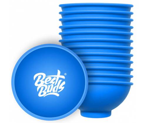 Best Buds Μπολ Σιλικόνης με Βάση Μπλε - Mixing Bowl 70mm - Τιμή: 2,40€
