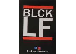 Black Leaf Αυτοκόλλητο Sticker | BL Logo 10,5mm x 7,5mm