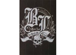 Black Leaf Τζιβάνες Καρτέλα | BL Skull 15mm x 10mm