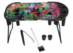 Black Leaf Rolling Console Δίσκος - Τραπεζάκι Magic Mushrooms Small (23x11cm)