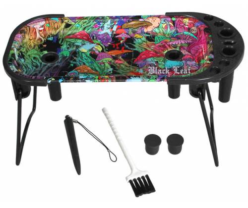 Black Leaf Rolling Console Δίσκος - Τραπεζάκι Magic Mushrooms Small (23x11cm) - Τιμή: 22,50€