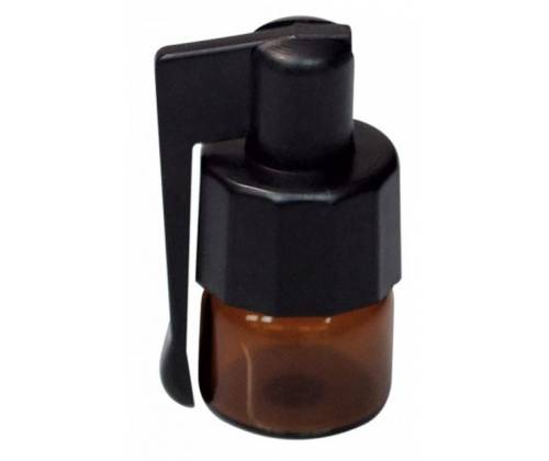 Γυάλινο Storage Bottle with Spoon Καφέ Small- 56mm (SN20) - Τιμή: 4,10€