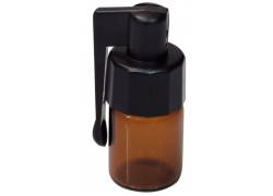 Γυάλινο Storage Bottle with Spoon Καφέ Medium - 40mm (SN19)