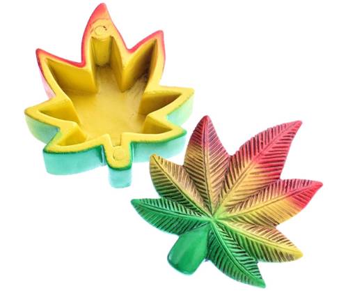 Ceramic Storage Box Hemp Design - 9x8cm - Price: 6,40€