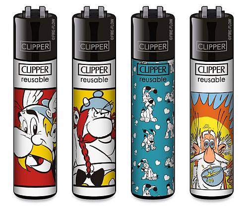Clipper Αναπτήρας Μεγάλος - Asterix & Obelix - Τιμή: 1,50€