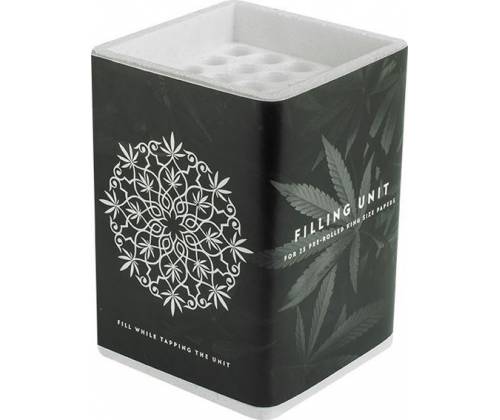 Cone Filler Γέμισμα Κώνου για 25 Τσιγάρα - Black Weed & Mandala - Τιμή: 12,50€