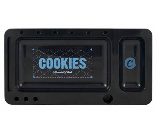 Cookies Rolling Tray Δίσκος Πλαστικός Μαύρο (31x17cm) - Τιμή: 8,80€