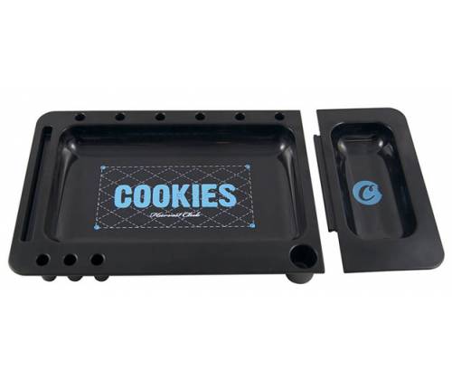 Cookies Rolling Tray Δίσκος Πλαστικός Μαύρο (31x17cm) - Τιμή: 8,80€
