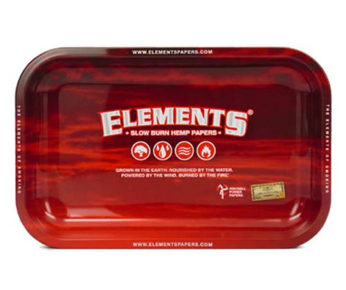 Elements Rolling Tray Δίσκος Red Small (17x27cm) - Τιμή: 5,30€
