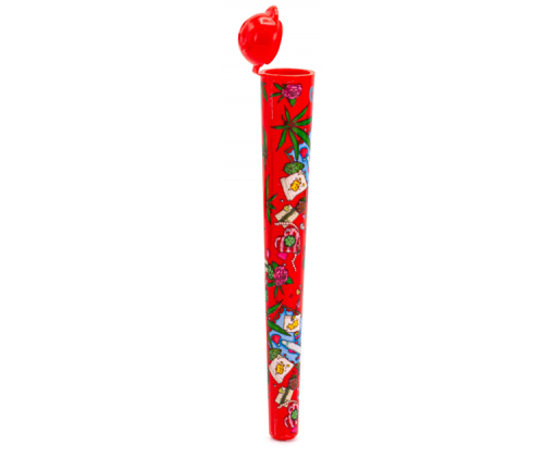 G-Tube Κύλινδρος Αποθήκευσης Πλαστικός Red 11.5cm -  Price: 1,80€