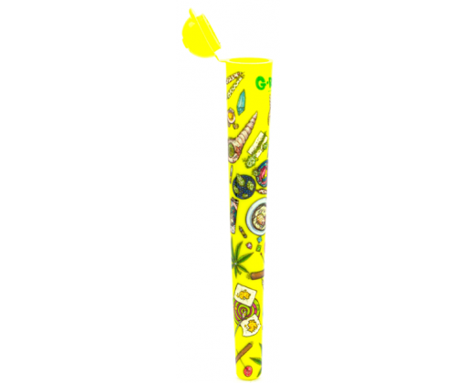 G-Tube Κύλινδρος Αποθήκευσης Πλαστικός Yellow 11.5cm -  Price: 1,80€