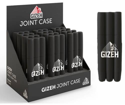 Gizeh Joint Case Black - Θήκη για 3 Κώνους - Τιμή: 3,40€