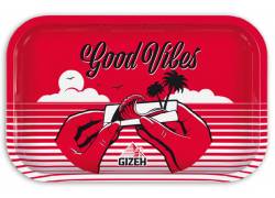 Gizeh Rolling Tray Δίσκος Κόκκινο - Small (17x27cm)