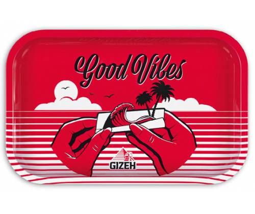 Gizeh Rolling Tray Δίσκος Κόκκινο - Small (17x27cm) - Τιμή: 8,90€