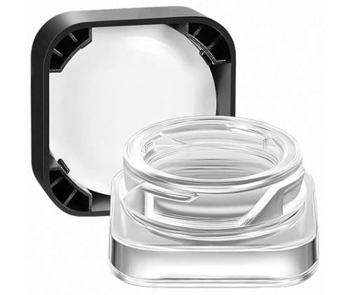 Γυάλινο Βάζο Smellproof Jar 5ml Squared Διάφανο - Κλείνει Αεροστεγώς - Τιμή: 1,60€