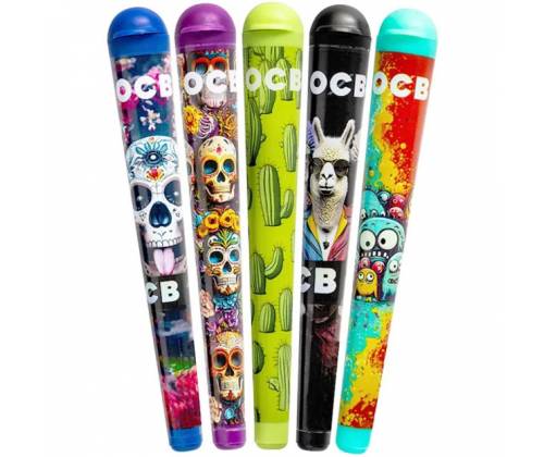 OCB Κύλινδρος Αποθήκευσης Πλαστικός Yellow 12cm - Σχέδιο #2 - Τιμή: 0,90€