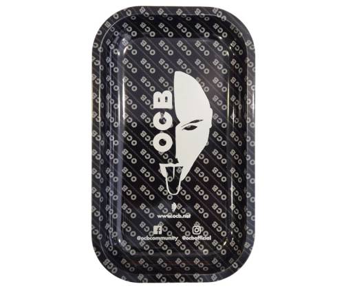 OCB Rolling Tray Δίσκος Black Small NEW Face - (27x16cm) - Τιμή: 7,90€