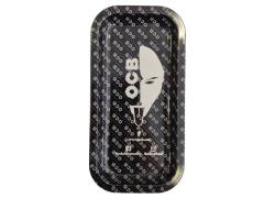 OCB Rolling Tray Δίσκος Black NEW Face - Mini (20.5x10.5cm)