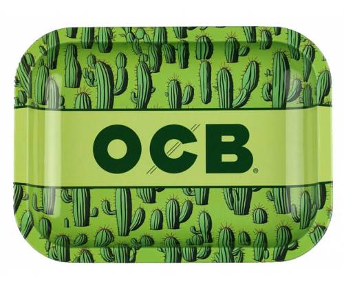 OCB Rolling Tray Δίσκος Green με Καπάκι - Mini (19x14cm) - Τιμή: 7,90€