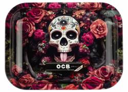 OCB Rolling Tray Δίσκος Pink με Καπάκι - Mini (19x14cm)