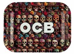 OCB Rolling Tray Δίσκος Purple με Καπάκι - Mini (19x14cm)