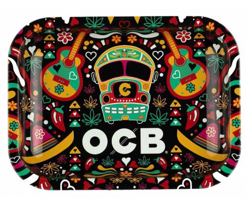 OCB Rolling Tray Δίσκος με Καπάκι Red - Mini (19x14cm) - Τιμή: 7,90€