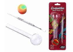 Πιπάκι Γυάλινο Oil Pipe Set 10cm