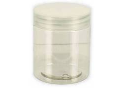 Πλαστικό Δοχείο Αποθήκευσης με Καπάκι Βιδωτό 50x60mm - Διάφανο 80ml 