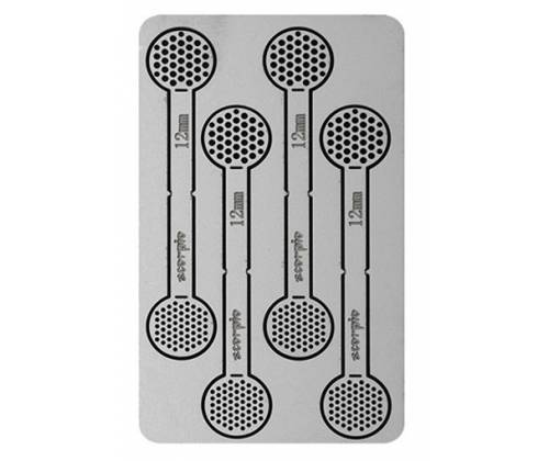 Premium Σίτες Pipe Screens Spoon Card 12mm - 2x4τμχ - Τιμή: 5,90€
