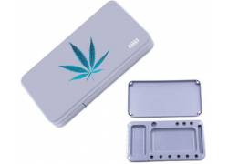 Μαγνητικό Κουτί Αποθήκευσης Blue Leaf 26x14x3.5cm