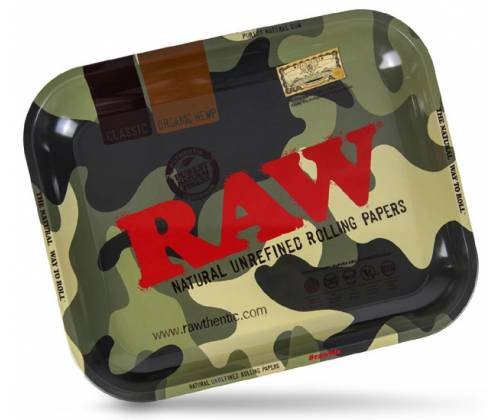 Raw Rolling Tray Δίσκος «Camo Army» Medium (27x33cm) - Τιμή: 11,50€