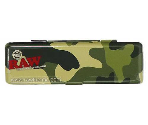 RAW Metal Tin Θήκη για Χαρτάκια KS - Camo -  Price: 2,00€