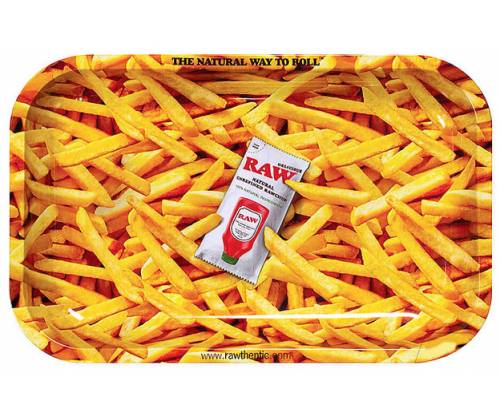 Raw Rolling Tray Δίσκος «French Fries» Small (17x27cm) -  Price: 8,50€