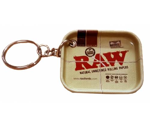 Raw Keychain Miniature Tray Μεταλλικό Μπρελόκ 4.5x3.5cm -  Price: 2,50€