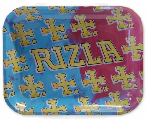 Rizla Rolling Tray Δίσκος Large Metal Multicolor (27.5x34cm) - Τιμή: 7,50€