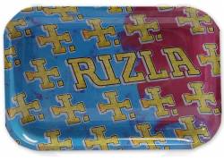 Rizla Rolling Tray Δίσκος Medium Metal Multicolor (22.5x30.5cm)