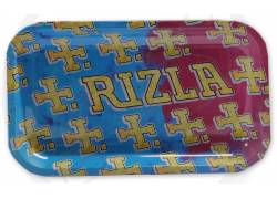 Rizla Rolling Tray Δίσκος Small Metal Multicolor (17.5x27.5cm)