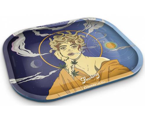 Smoking Rolling Tray Δίσκος Large - Medusa Fans (34x28cm) - Τιμή: 14,90€