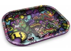 Smoking Rolling Tray Δίσκος Large - Rampage Fans (34x28cm)