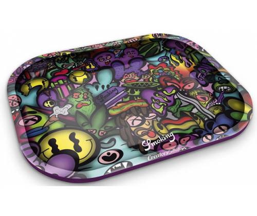 Smoking Rolling Tray Δίσκος Large - Rampage Fans (34x28cm) - Τιμή: 14,90€
