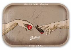 Smoking Rolling Tray Δίσκος Small - Artist Collection 02 (28x18cm)