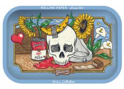 Smoking Rolling Tray Δίσκος Small - Skull Art Is Dead (28x18cm)