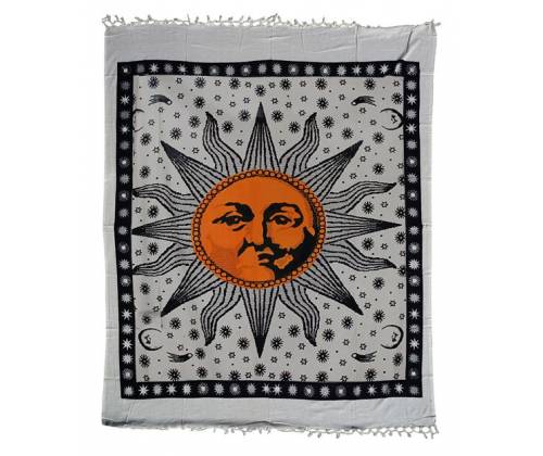 Κρεμαστή Κουβέρτα Πανό Τοίχου Wall Tapestry - Sun Design 210x240cm - Τιμή: 31,50€
