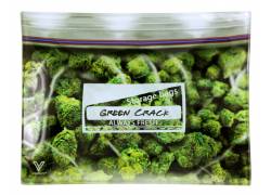 V-Syndicate Γυάλινος Rolling Tray Δίσκος - Pound Bag - Mini (16x12cm)