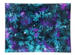 V-Syndicate Γυάλινος Rolling Tray Δίσκος - Cosmic Chronic - Mini (16x12cm)