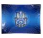 V-Syndicate Γυάλινος Rolling Tray Δίσκος - Hamsa Blue - Mini (16x12cm) - Τιμή: 10,50€